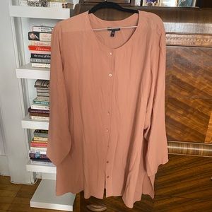 Silk Eileen fisher blouse